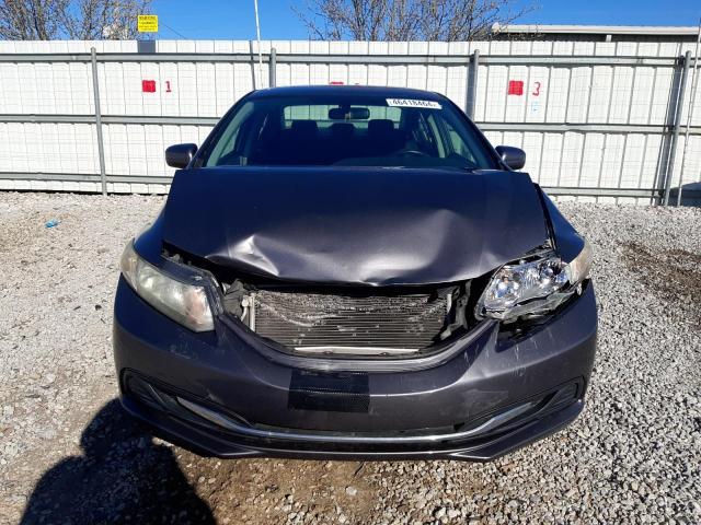 2014 Honda Civic VIN 19XFB2F50EE006608 Copart auction photo, front end / minor dent/scratches damage thumbnail 5