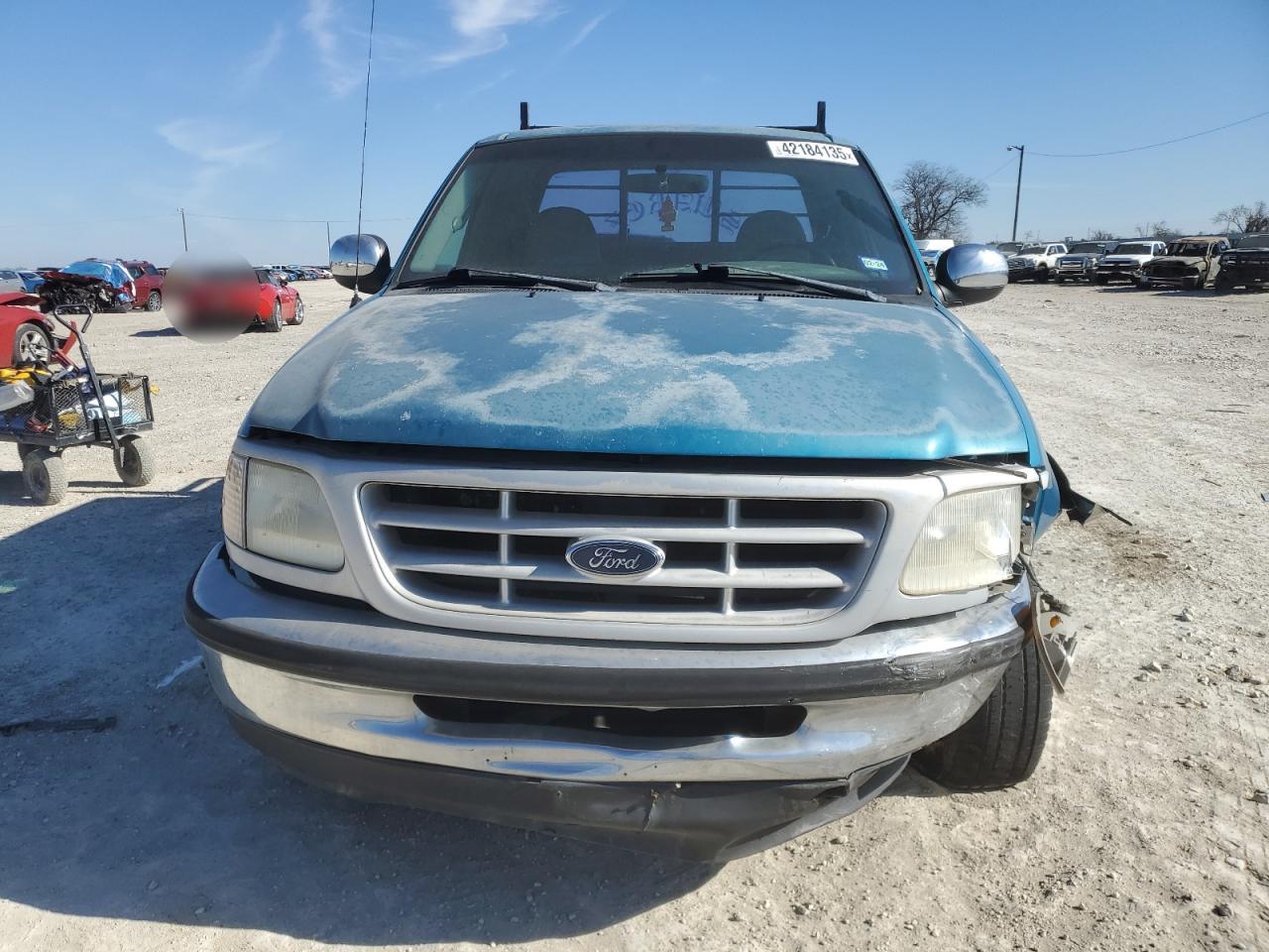 1998 Ford F-150 VIN 1FTZX1724WKC30122 Copart auction photo, front end damage thumbnail 5