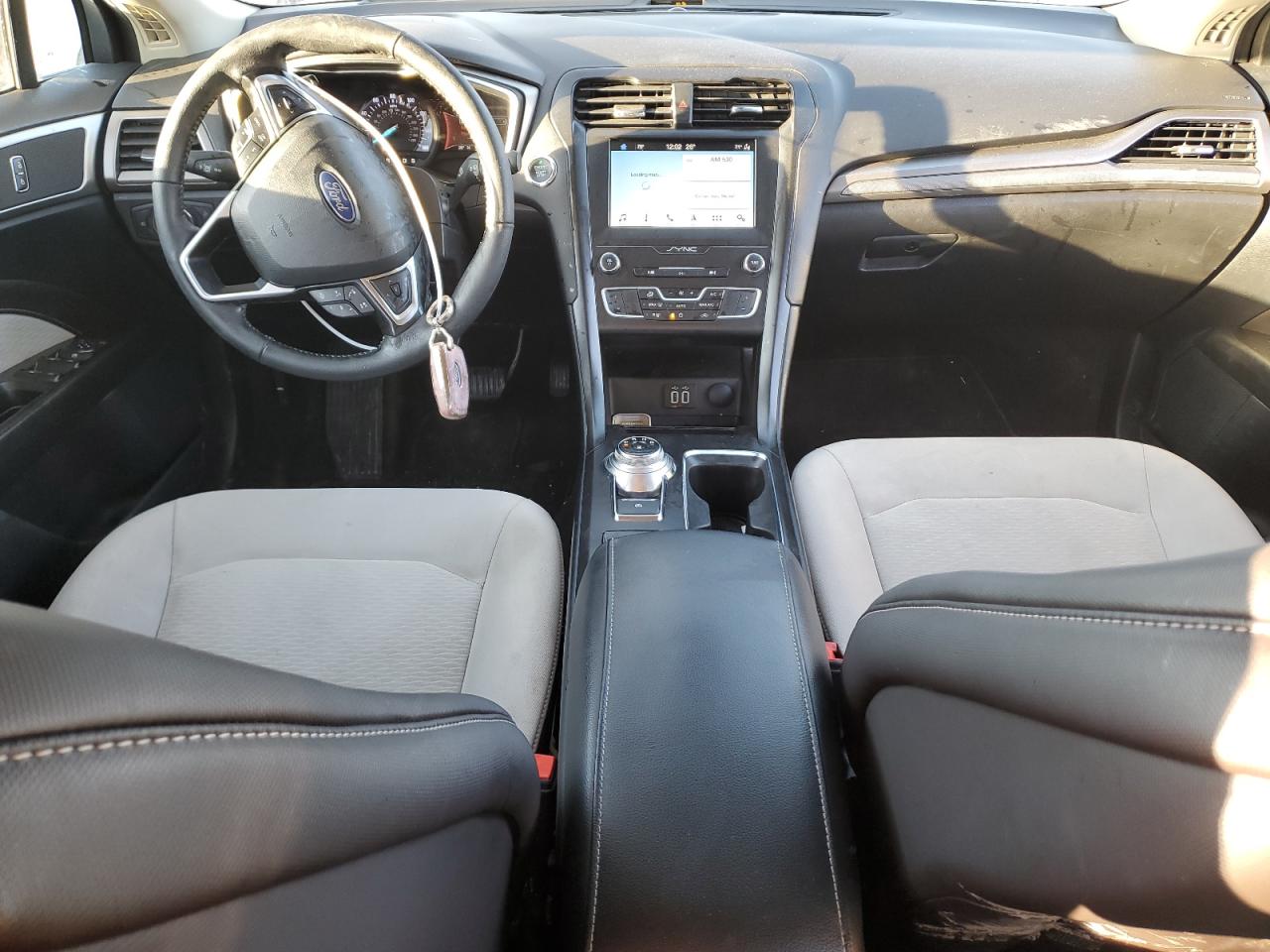 2019 Ford Fusion VIN 3FA6P0HD3KR159097 Copart auction photo, side / undercarriage damage thumbnail 8