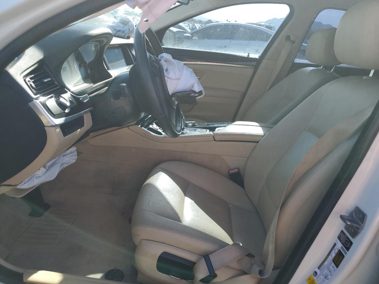 2014 BMW 5er VIN WBA5A5C51ED505596 Copart auction photo, front end damage thumbnail 7