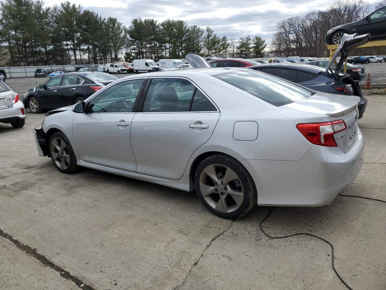 2014 Toyota Camry VIN 4T1BK1FK7EU548798 Copart auction photo, front end damage thumbnail 2