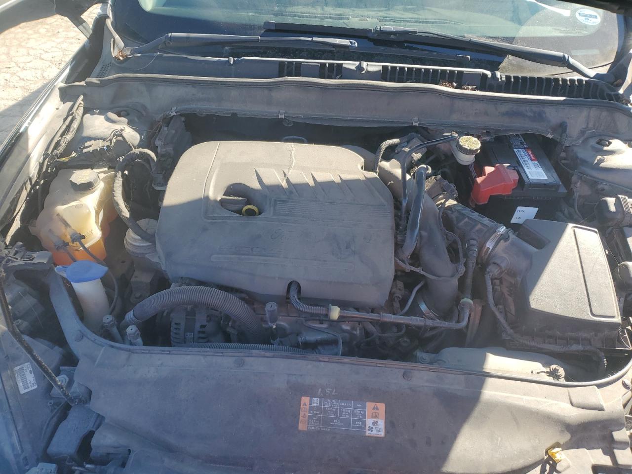 2015 Ford Fusion VIN 3FA6P0HD6FR233019 Copart auction photo, normal wear damage thumbnail 11