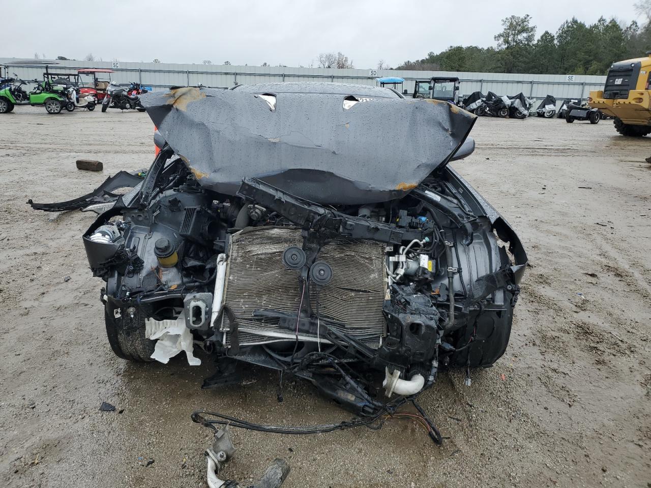 2014 Hyundai Genesis VIN KMHHT6KDXEU120753 Copart auction photo, front end damage thumbnail 5