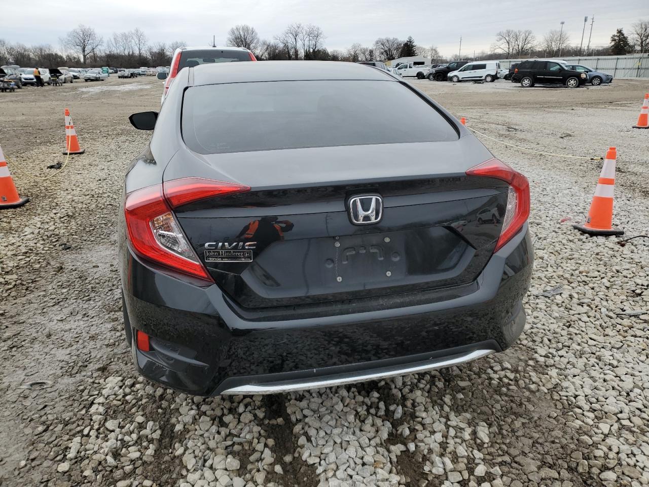 2020 Honda Civic VIN 2HGFC2F62LH508058 Copart auction photo, front end damage thumbnail 6