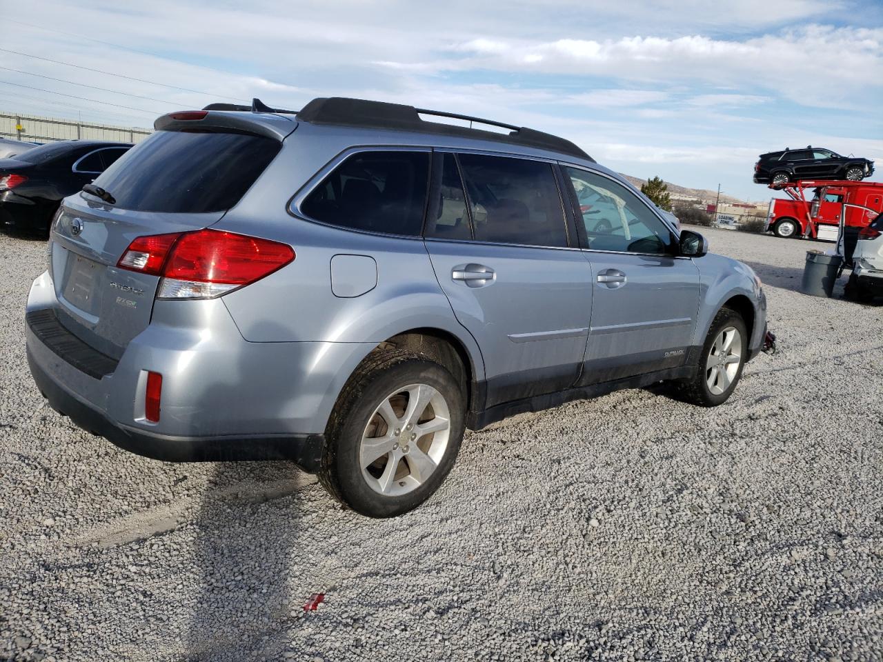 2014 Subaru Outback VIN 4S4BRBLC5E3240646 Copart auction photo, side damage thumbnail 3