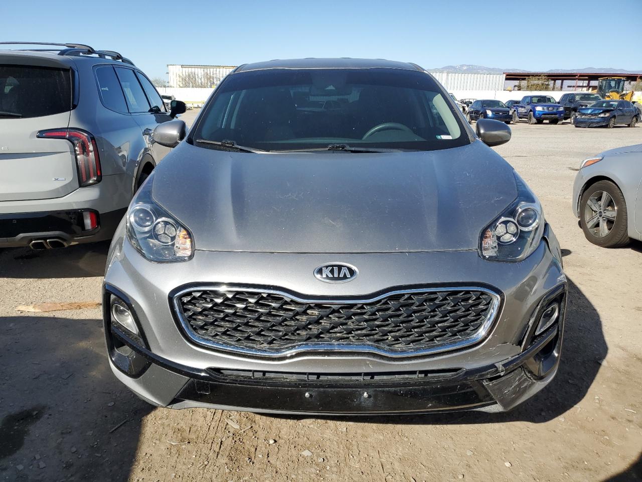 2021 KIA Sportage VIN KNDPMCAC7M7865347 Copart auction photo, rear end / front end damage thumbnail 5