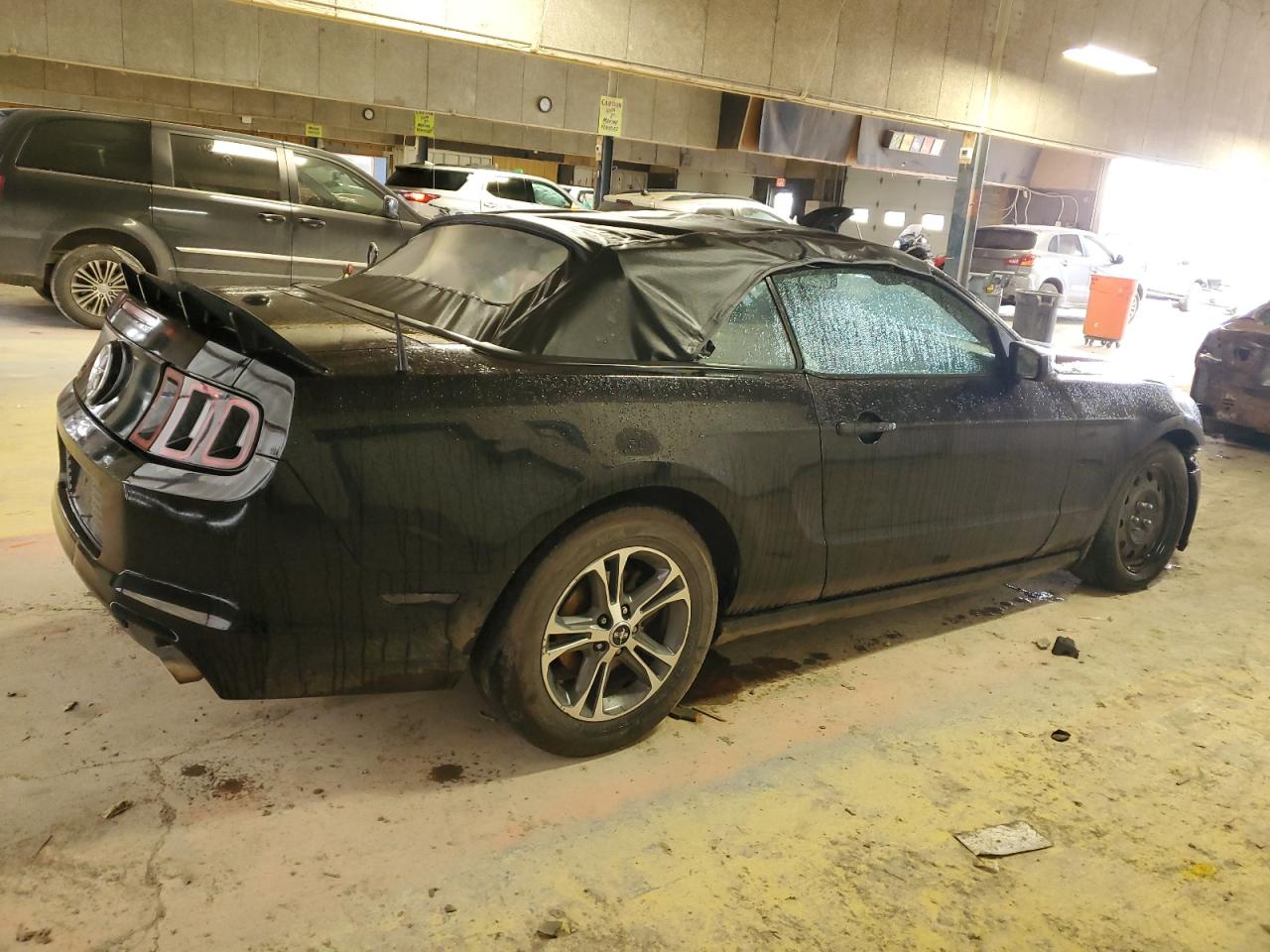 2014 Ford Mustang VIN 1ZVBP8EM7E5262247 Copart auction photo, front end / mechanical damage thumbnail 3