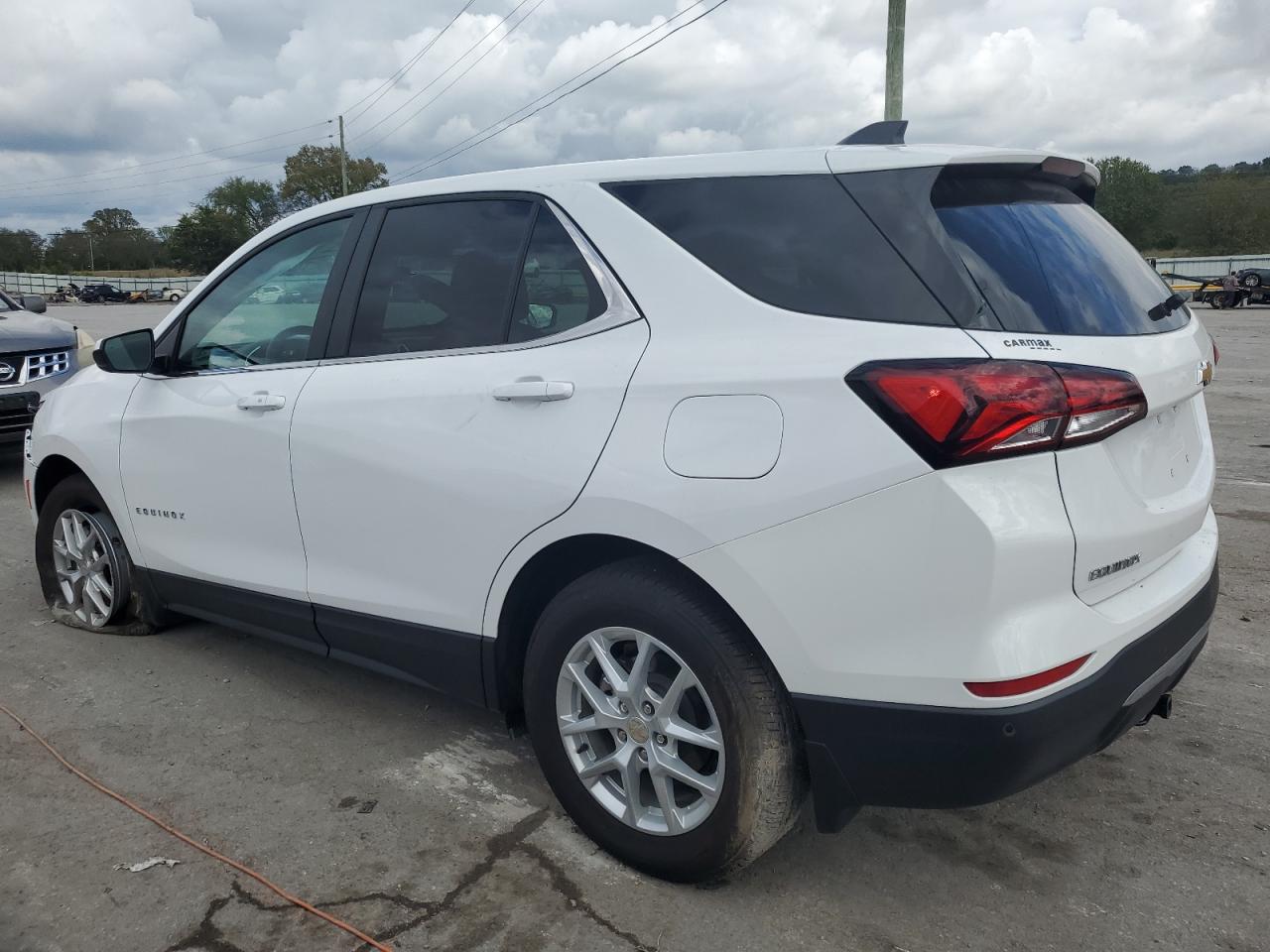 2023 Chevrolet Equinox VIN 3GNAXTEG7PL250220 Copart auction photo, front end / side damage thumbnail 2