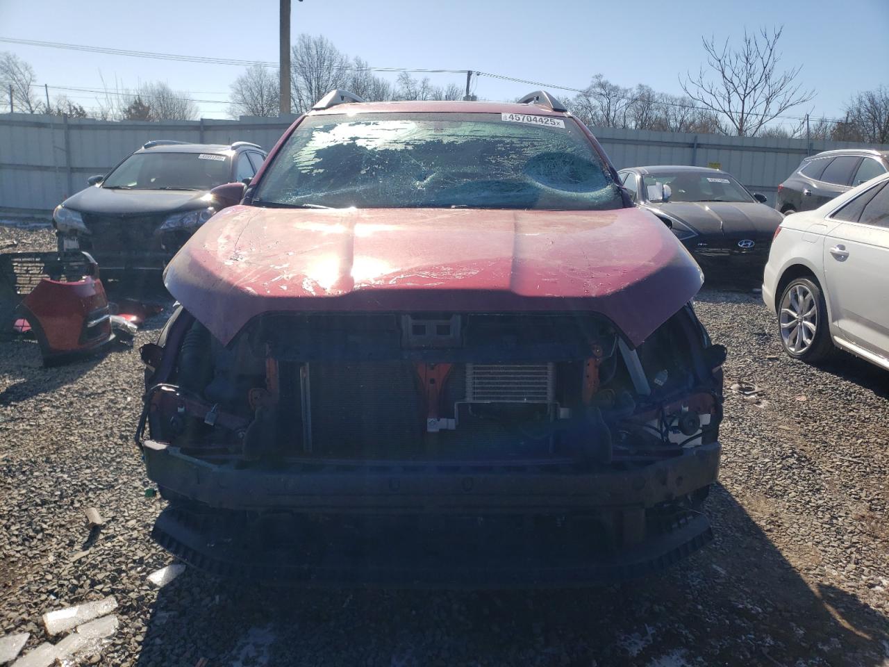 2020 Subaru Ascent VIN 4S4WMALD5L3454391 Copart auction photo, front end damage thumbnail 5