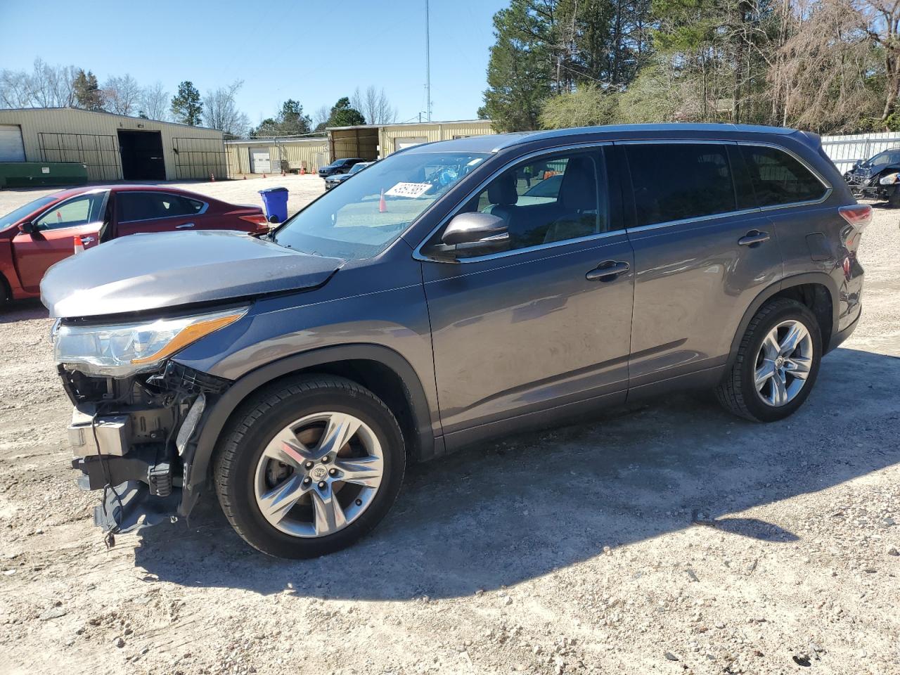 2015 Toyota Highlander VIN 5TDYKRFH8FS080197 - Copart auction photo