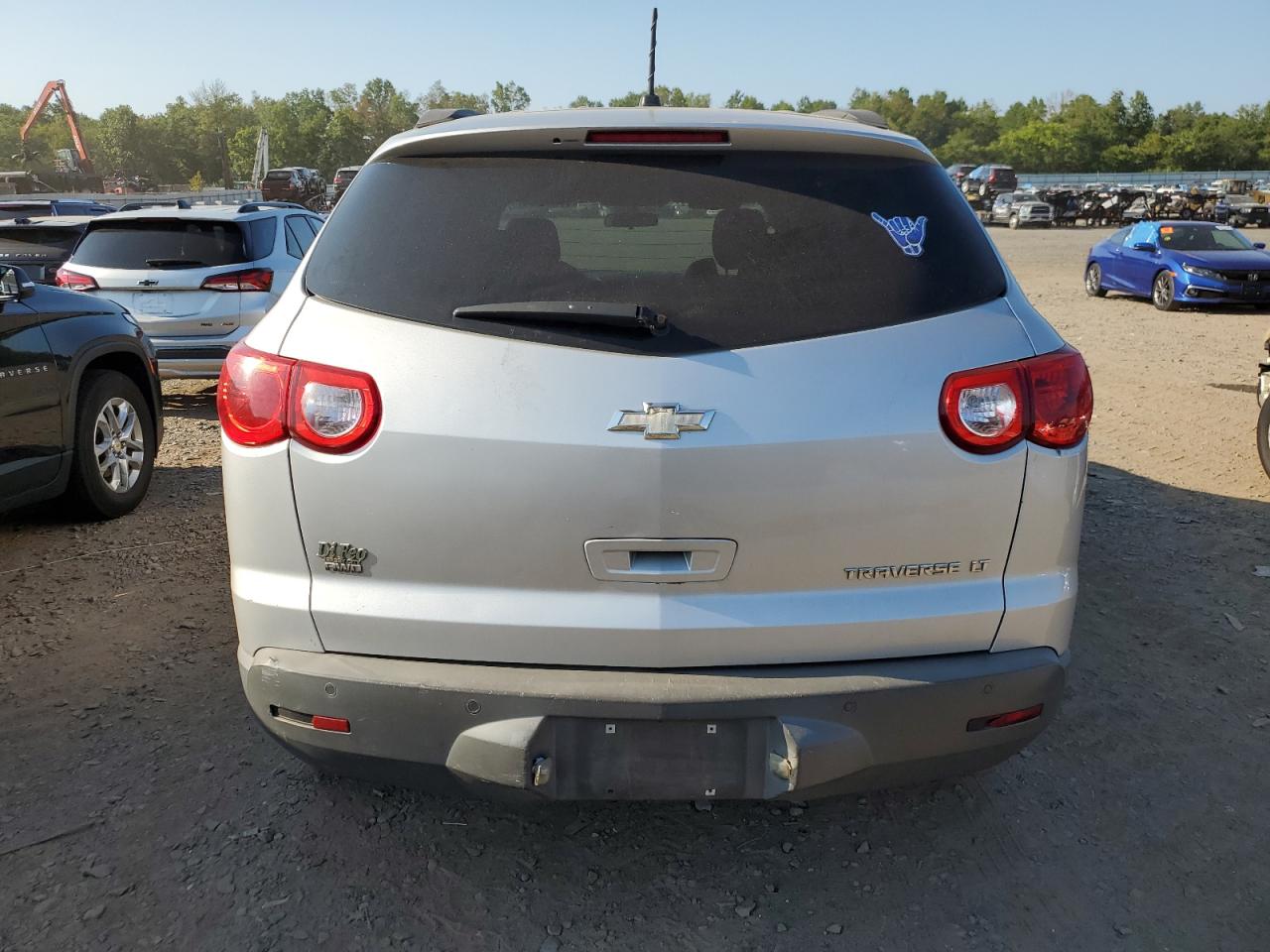 2010 Chevrolet Traverse VIN 1GNLVFED7AS152593 Copart auction photo, front end damage thumbnail 6