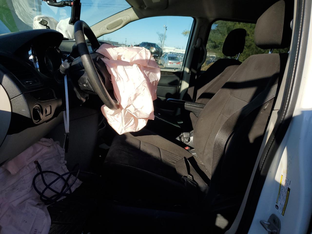 2012 Dodge Caravan VIN 2C4RDGBG7CR262929 Copart auction photo, front end / undercarriage damage thumbnail 7
