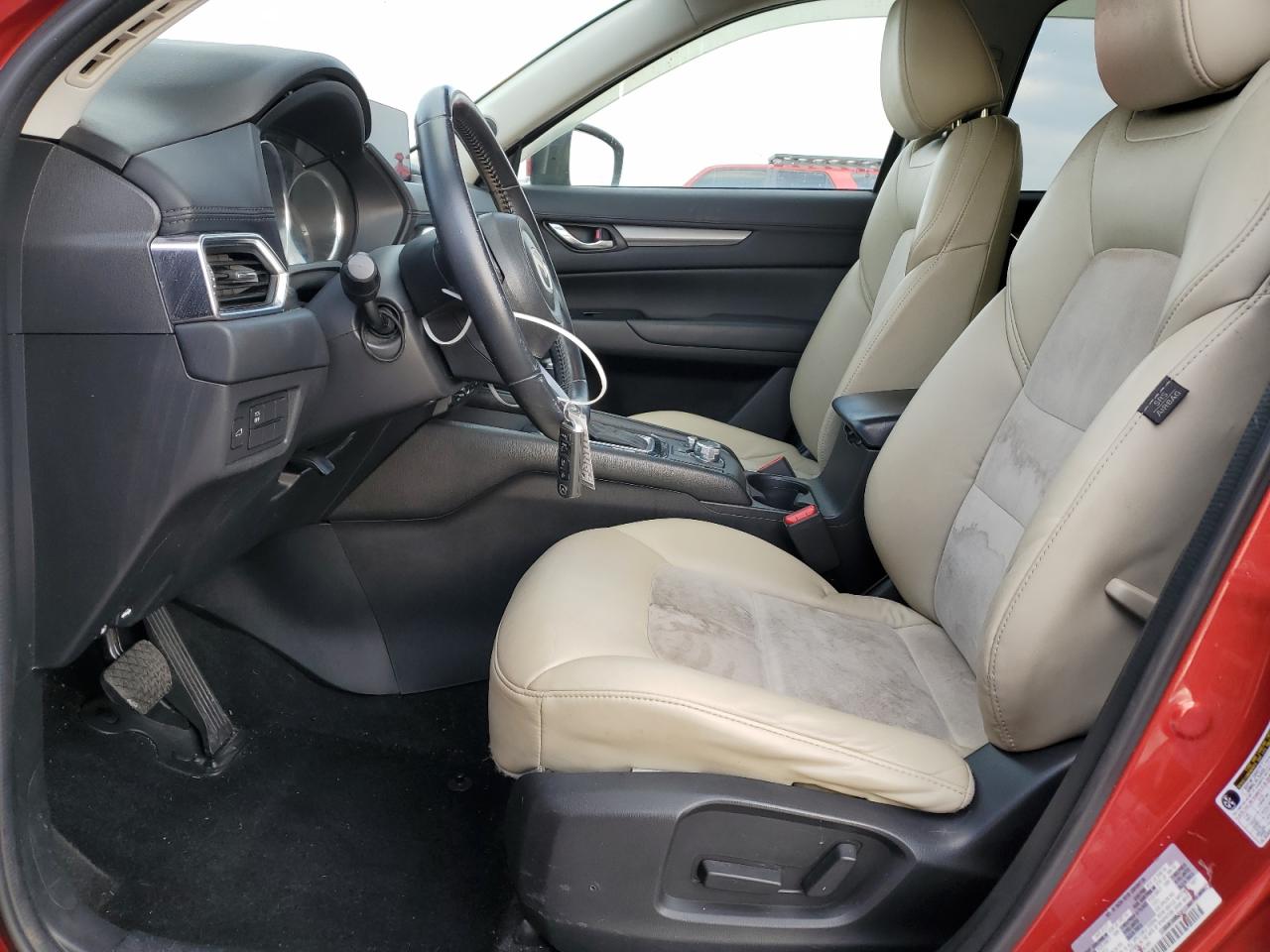 2017 Mazda CX-5 VIN JM3KFACL4H0187166 Copart auction photo, front end damage thumbnail 7