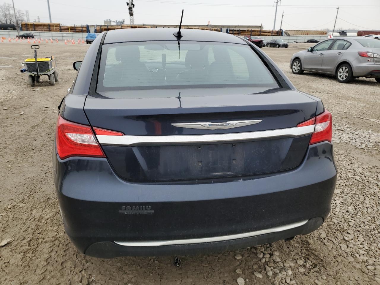 2012 Chrysler 200 VIN 1C3CCBCB1CN250839 Copart auction photo, burn - engine damage thumbnail 6