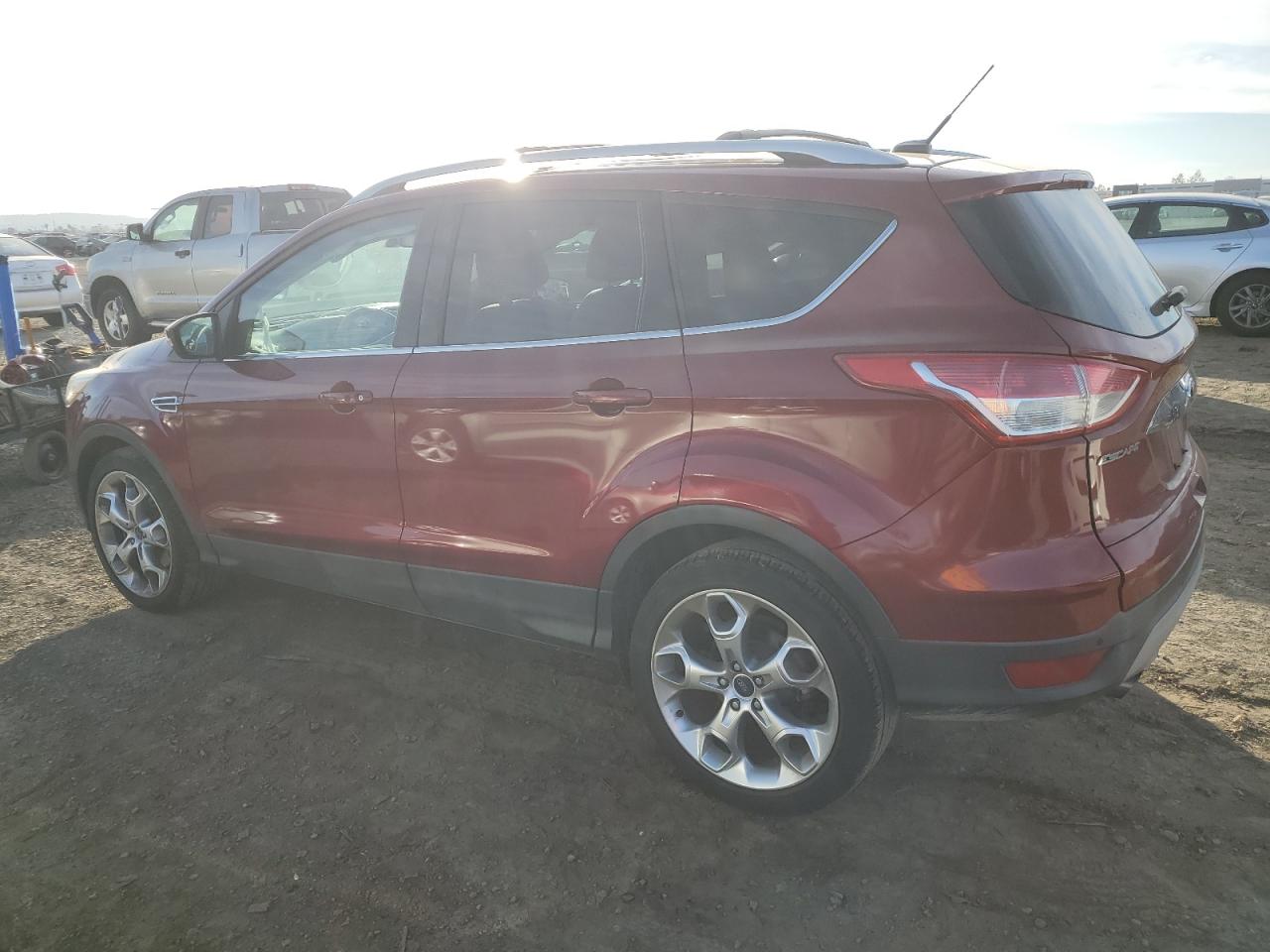 2014 Ford Escape VIN 1FMCU0J93EUB63963 Copart auction photo, side damage thumbnail 2