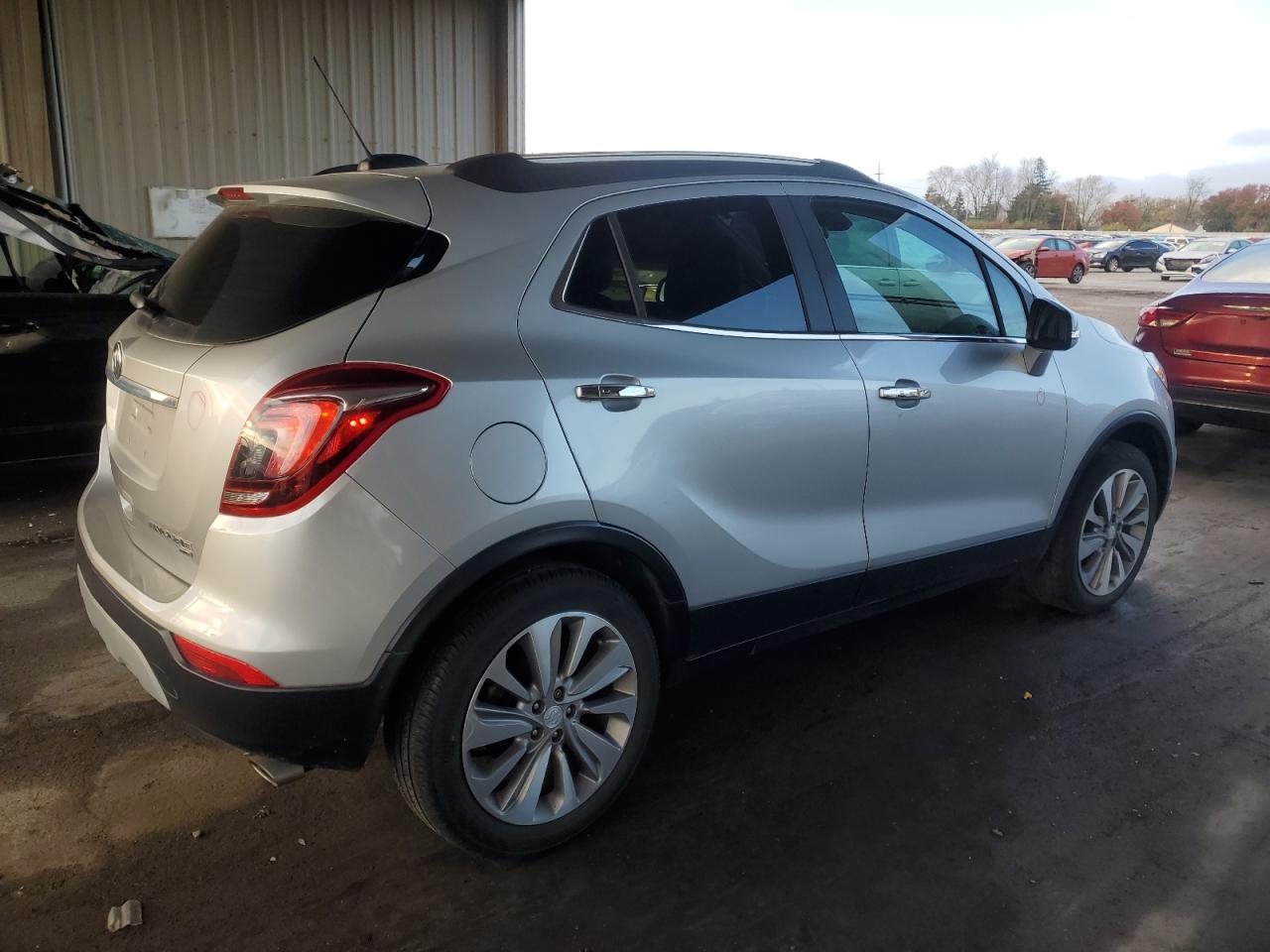 2019 Buick Encore VIN KL4CJESB9KB776666 Copart auction photo, side damage thumbnail 3
