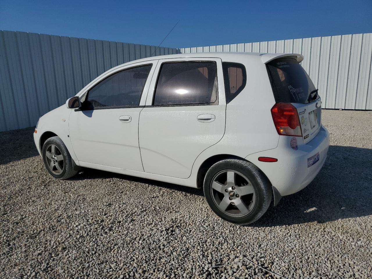 2008 Chevrolet Aveo VIN KL1TG65678B188497 Copart auction photo, minor dent/scratches damage thumbnail 2