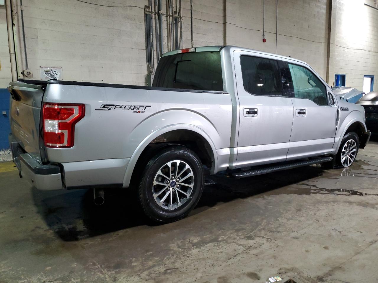 2020 Ford F-150 VIN 1FTEW1EPXLFB53423 Copart auction photo, front end / side damage thumbnail 3