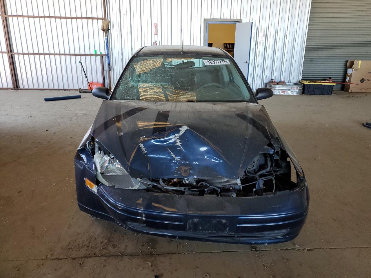 2004 Ford Focus VIN 3FAFP31Z44R127138 Copart auction photo, front end damage thumbnail 5