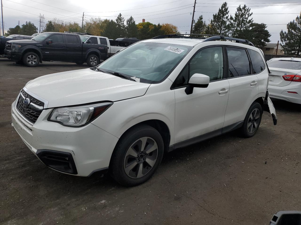 2018 Subaru Forester VIN JF2SJAGC0JH412449