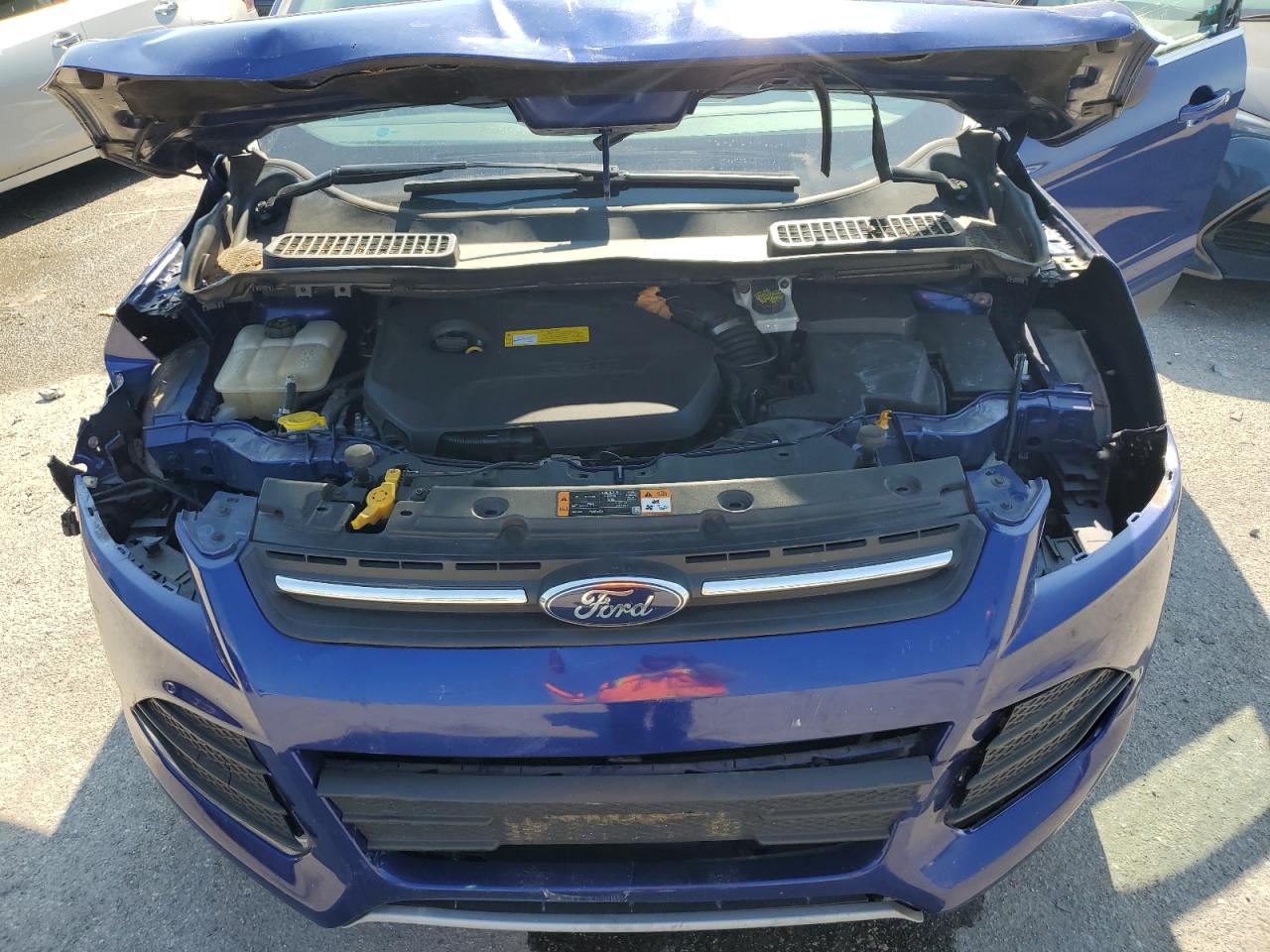 2016 Ford Escape VIN 1FMCU9GX6GUC06382 Copart auction photo, front end damage thumbnail 12