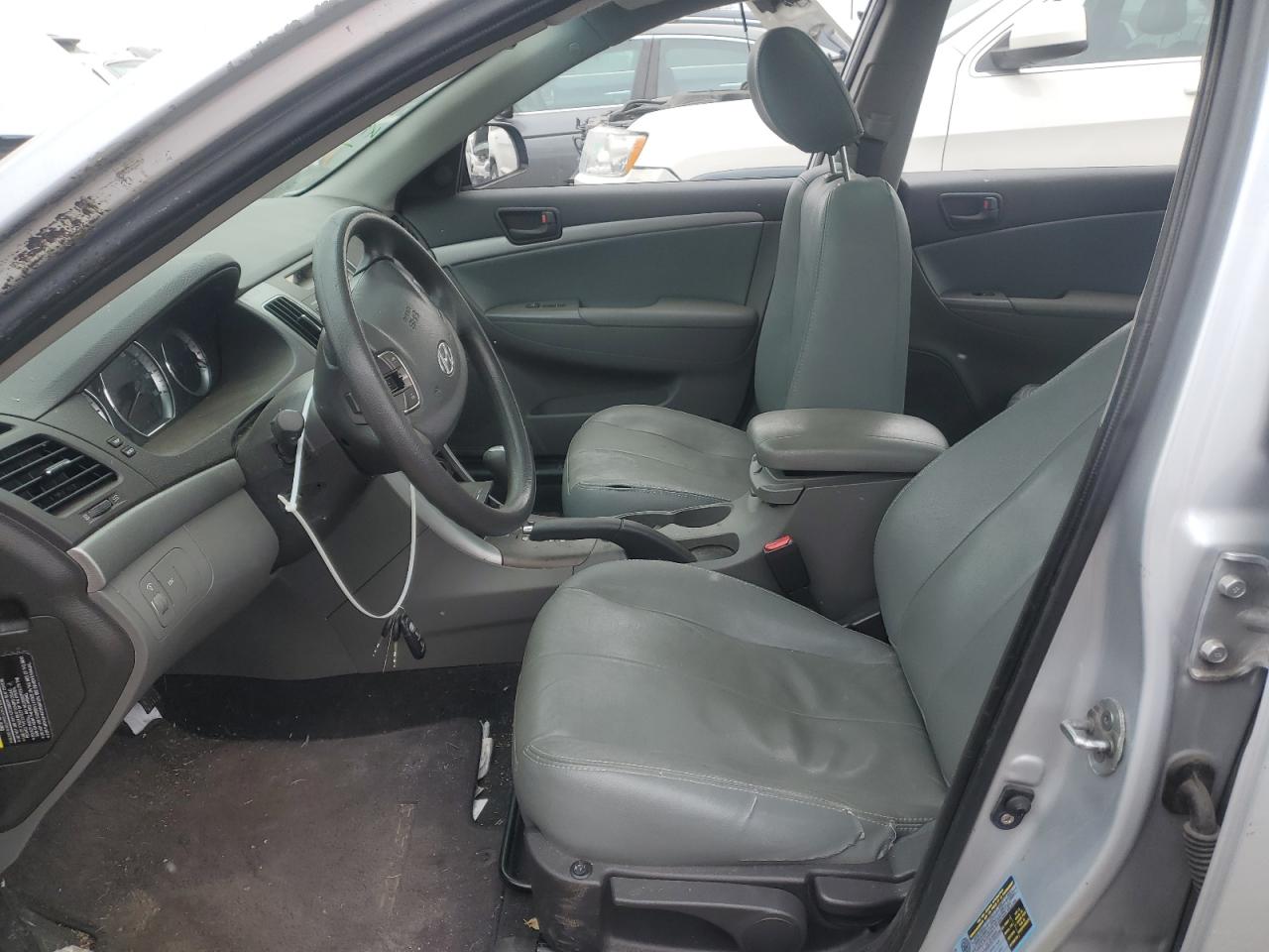 2010 Hyundai Sonata VIN 5NPET4AC1AH592168 Copart auction photo, rear end / front end damage thumbnail 7