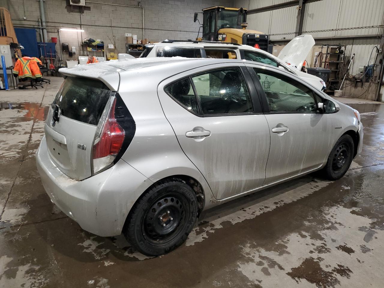2015 Toyota Prius VIN JTDKDTB31F1586099 Copart auction photo, all over damage thumbnail 3