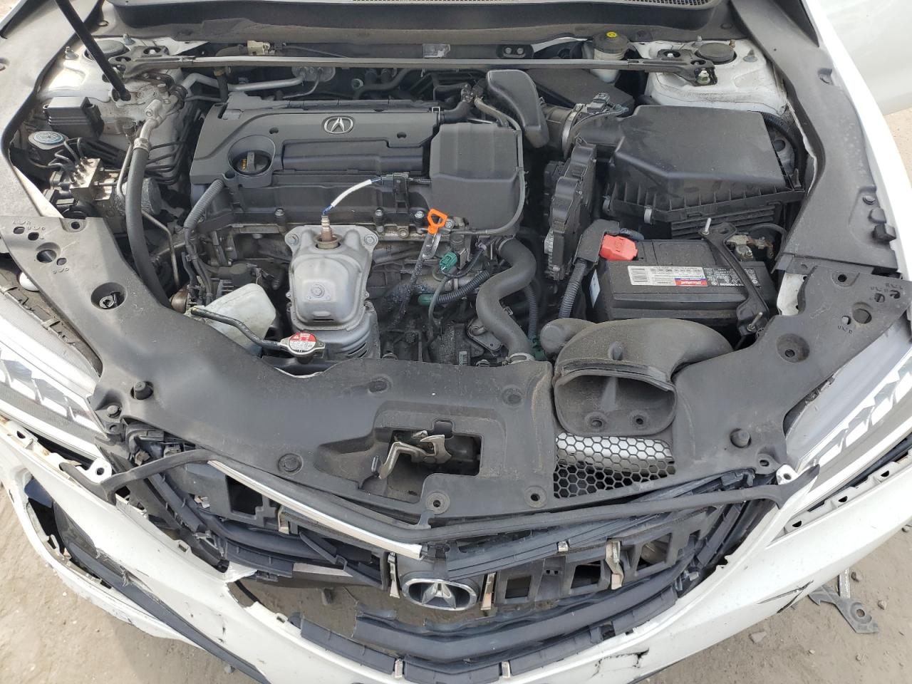 2017 Acura TLX VIN 19UUB1F35HA005253 Copart auction photo, rear end / front end damage thumbnail 12