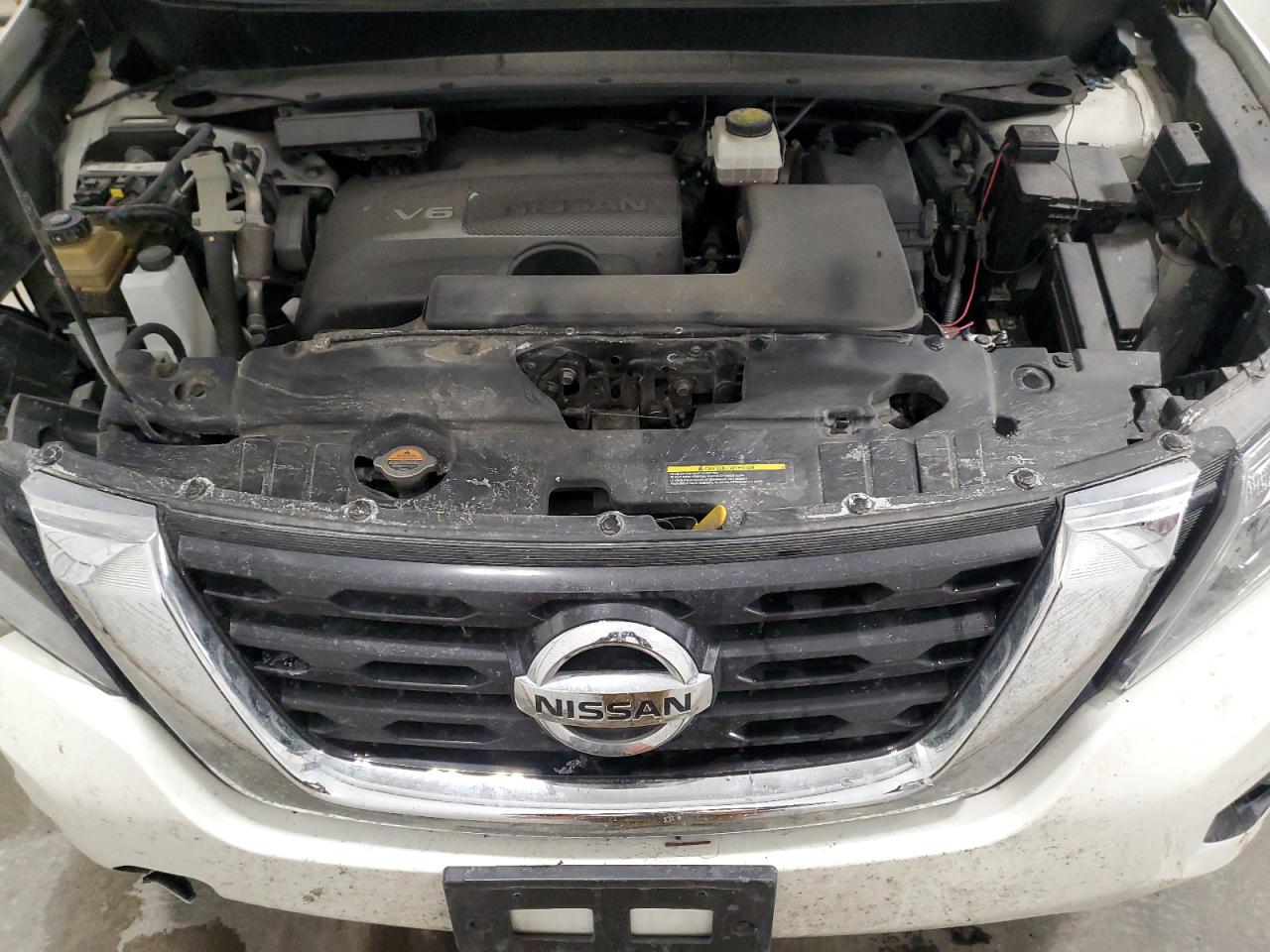 2020 Nissan Pathfinder VIN 5N1DR2CM6LC578149 Copart auction photo, front end / mechanical damage thumbnail 12