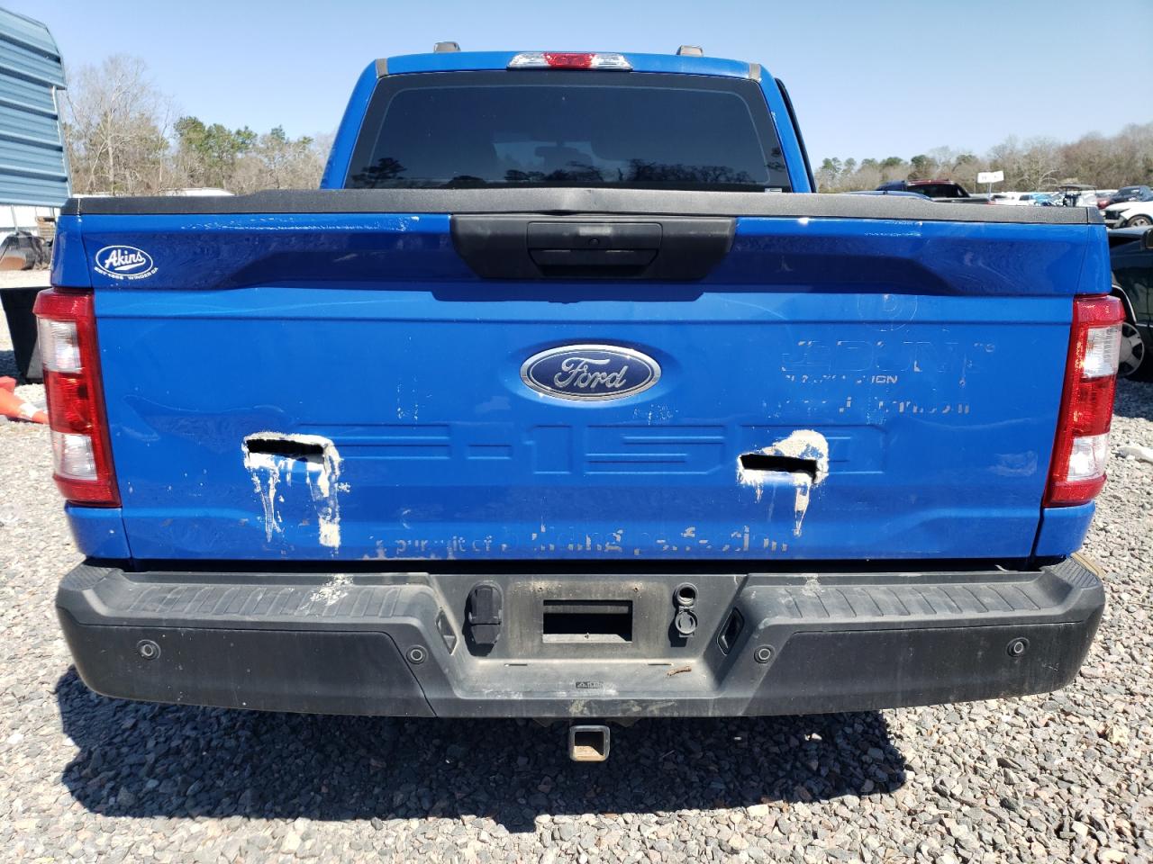 2023 Ford F-150 VIN 1FTFW1E59PKE09079 Copart auction photo, side / rear end damage thumbnail 6