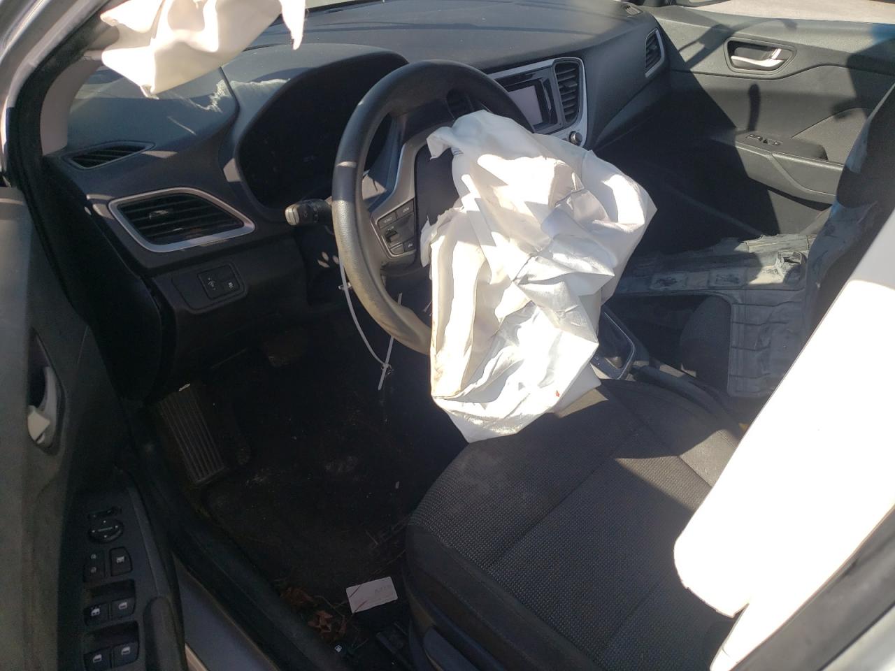 2018 Hyundai Accent VIN 3KPC24A31JE010312 Copart auction photo, front end / side damage thumbnail 8