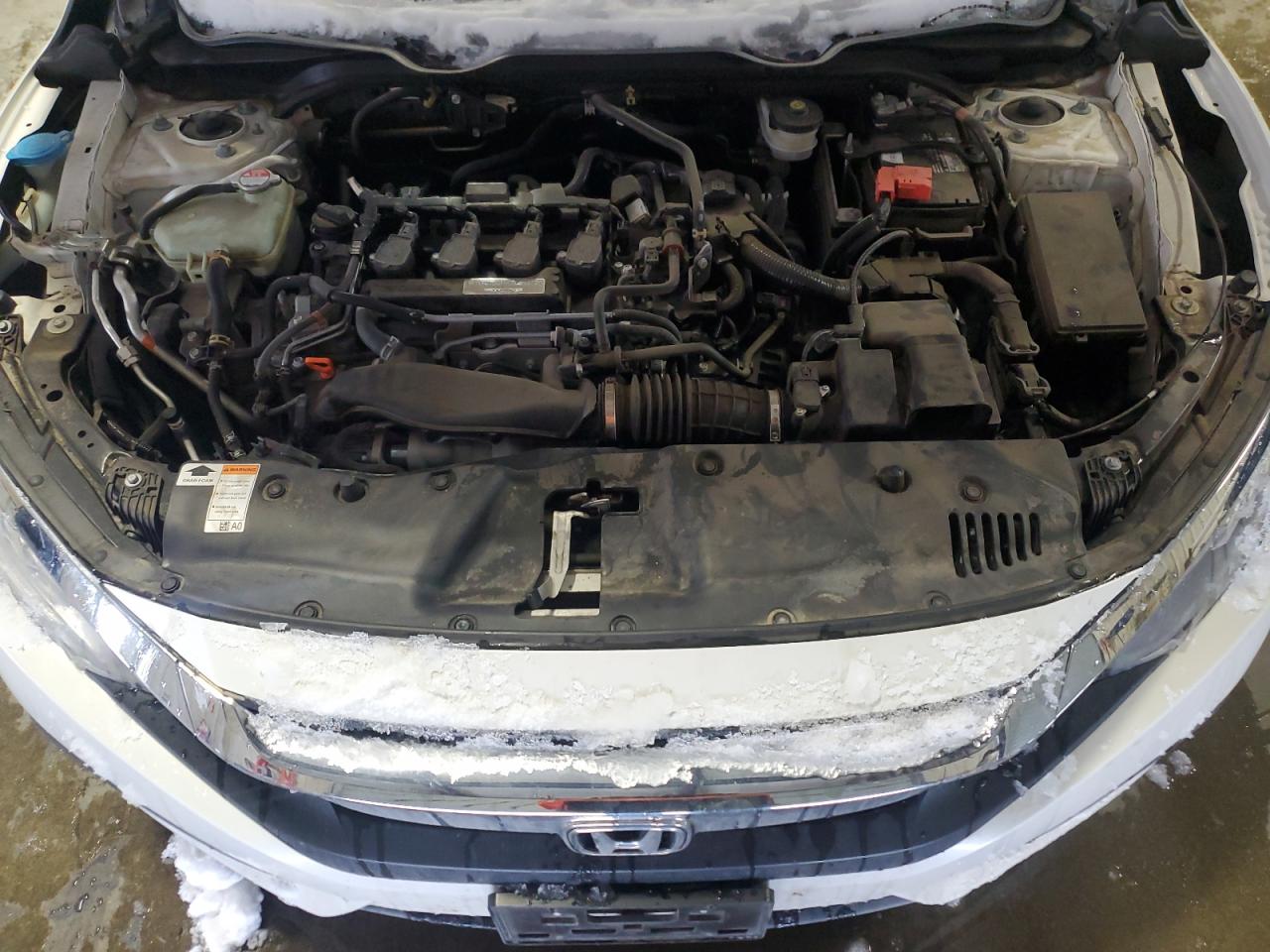 2017 Honda Civic VIN 19XFC1F97HE025929 Copart auction photo, side / rear end damage thumbnail 11