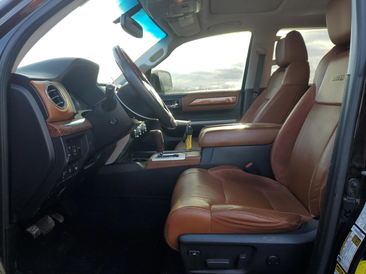 2017 Toyota Tundra VIN 5TFAY5F13HX635047 Copart auction photo, front end / undercarriage damage thumbnail 7