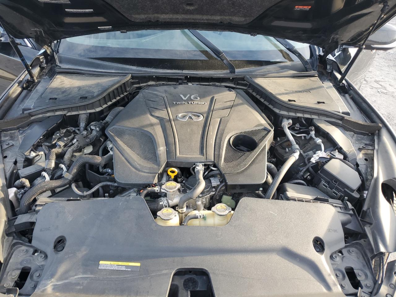 2021 Infiniti Q50 VIN JN1EV7CP7MM700575 Copart auction photo, all over / undercarriage damage thumbnail 12