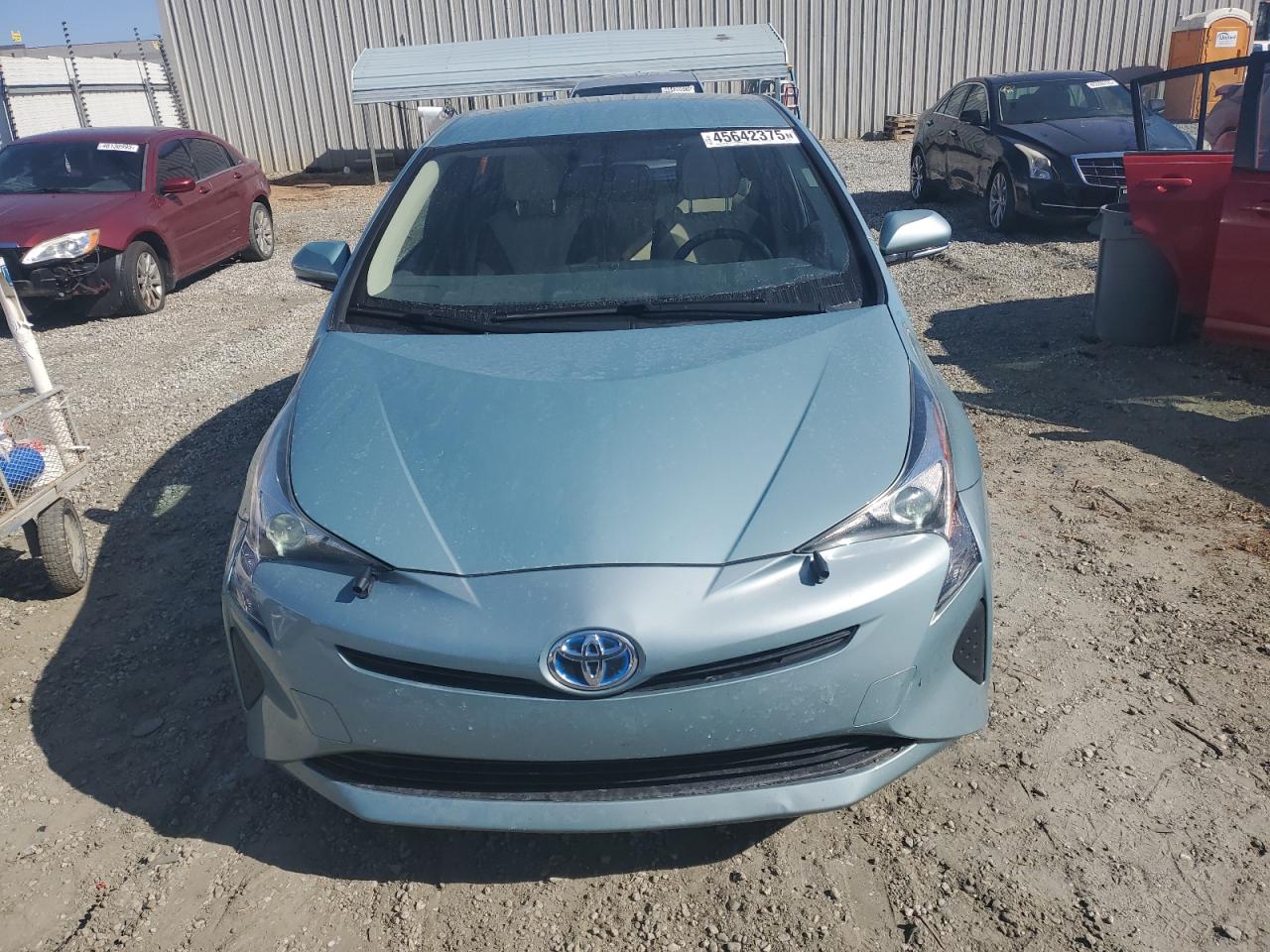 2016 Toyota Prius VIN JTDKARFU4G3028381 Copart auction photo, side damage thumbnail 5
