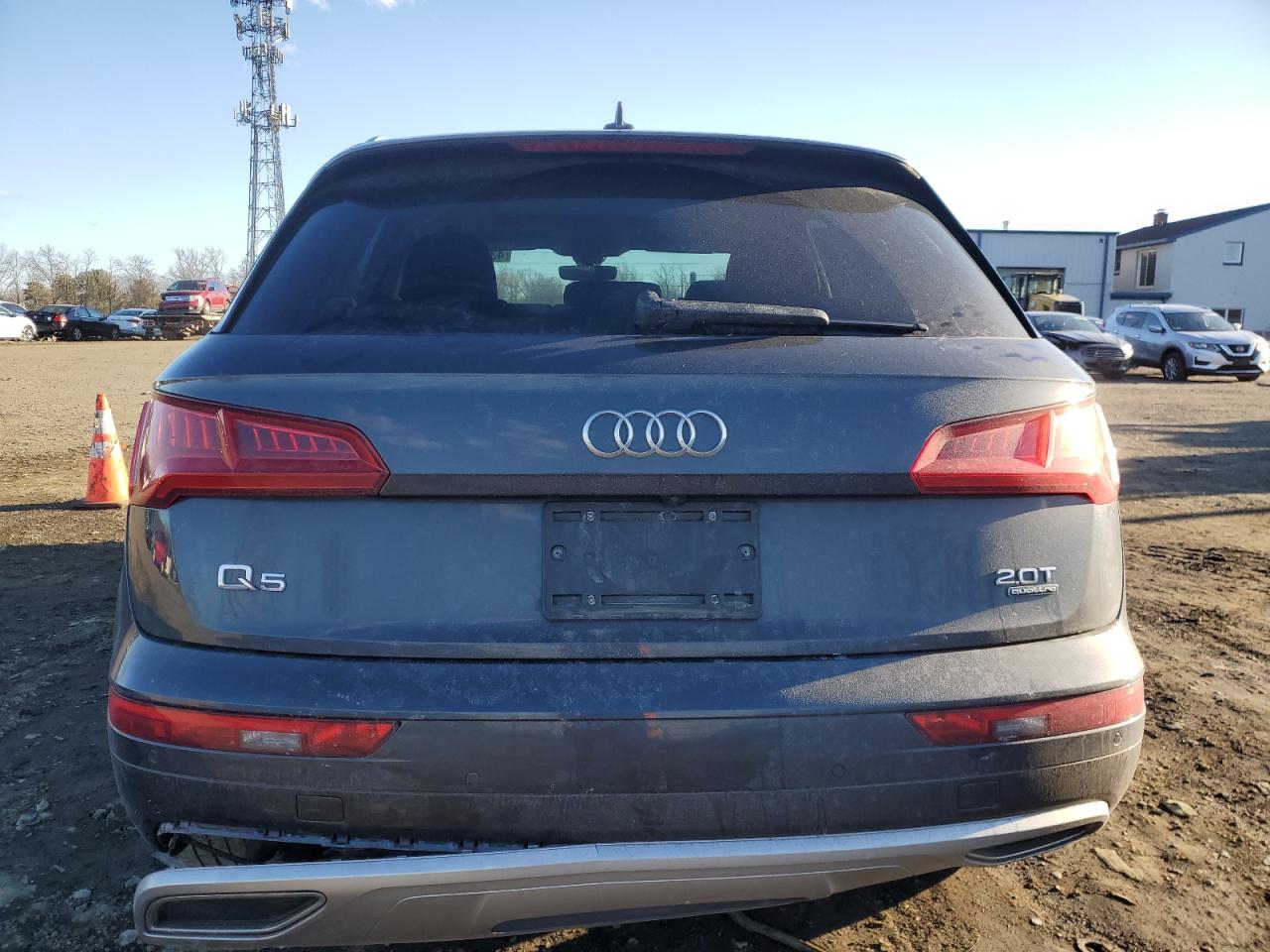 2018 Audi Q5 VIN WA1BNAFY4J2138590 Copart auction photo, rear end damage thumbnail 6