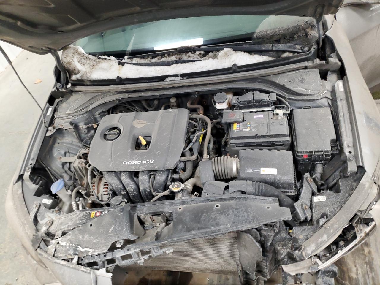2018 Hyundai Elantra VIN KMHD84LF1JU578440 Copart auction photo, front end damage thumbnail 11