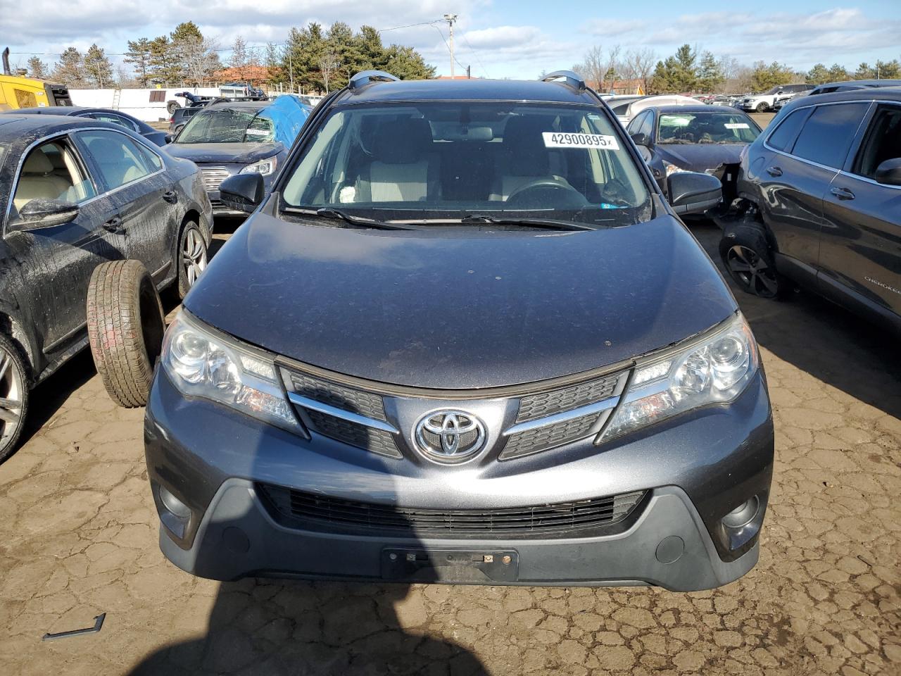 2015 Toyota RAV 4 VIN JTMBFREV4FD150727 Copart auction photo, side damage thumbnail 5