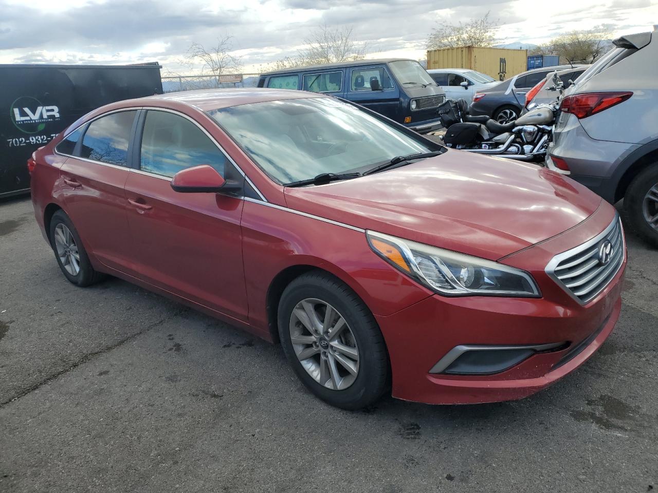 2016 Hyundai Sonata VIN 5NPE24AF5GH344768 Copart auction photo, mechanical damage thumbnail 4