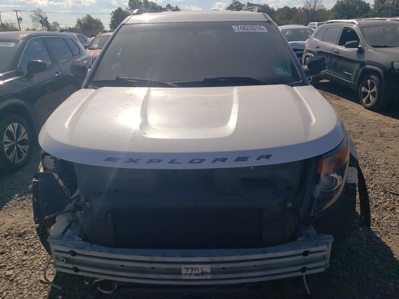 2015 Ford Explorer VIN 1FM5K8GT2FGB56387 Copart auction photo, all over damage thumbnail 5