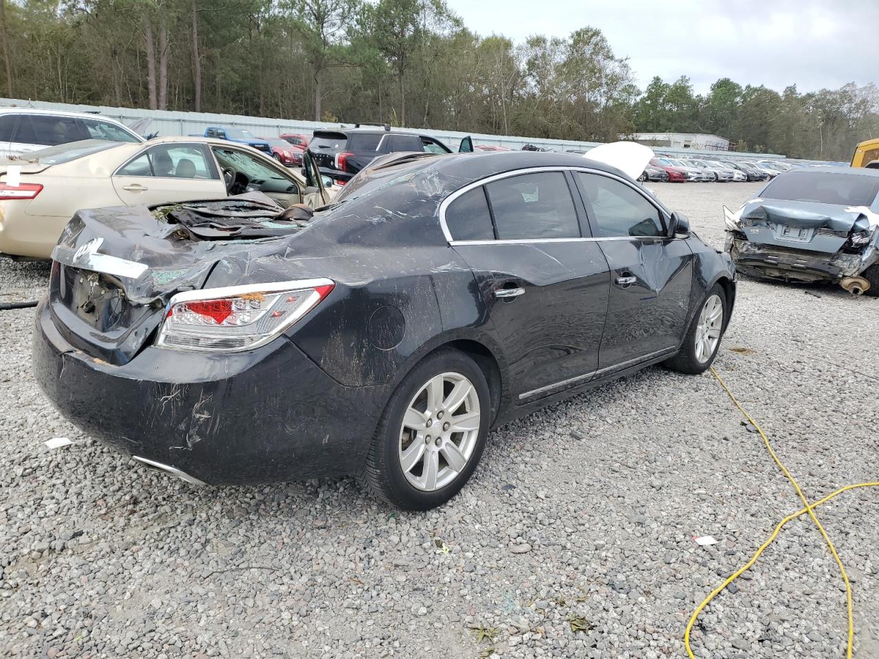 2012 Buick LaCrosse VIN 1G4GG5E32CF142261 Copart auction photo, all over damage thumbnail 3