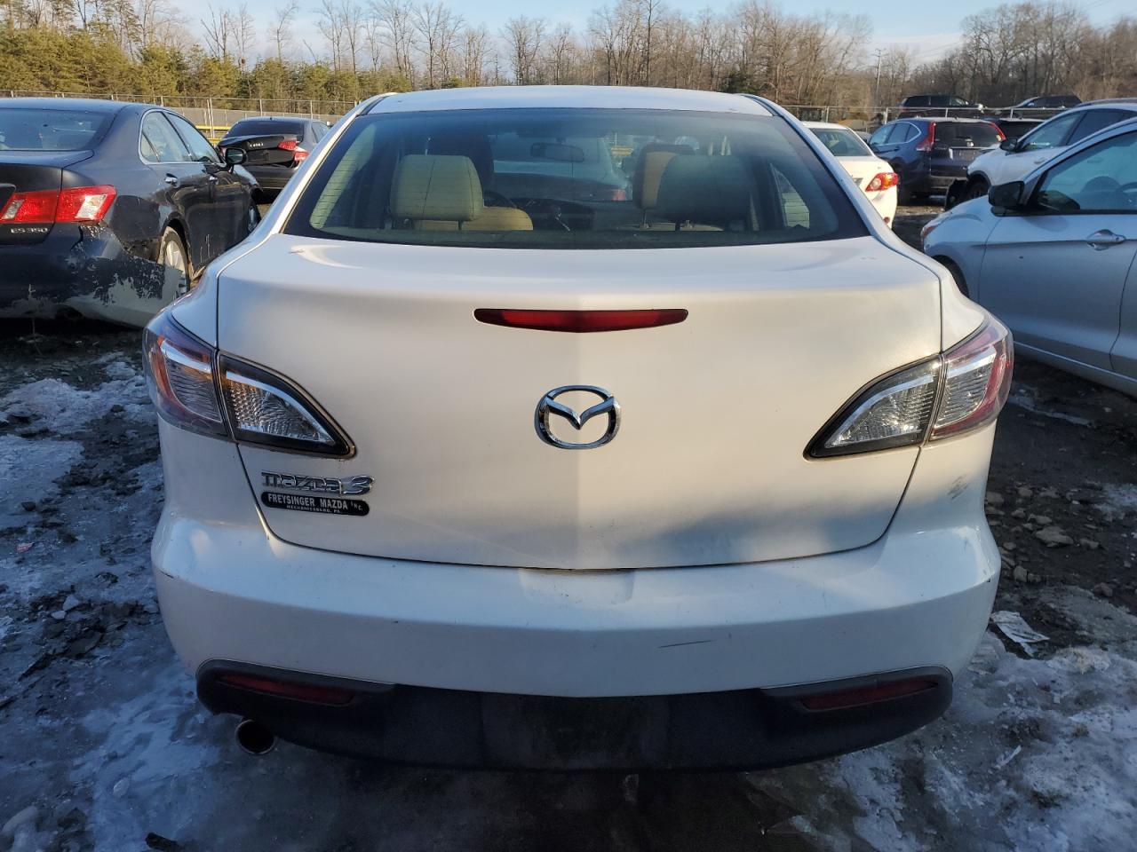 2010 Mazda 3 VIN JM1BL1SGXA1170815 Copart auction photo, front end damage thumbnail 6
