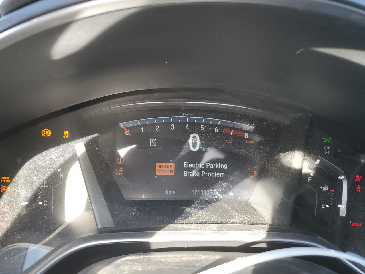 2018 Honda CR-V VIN 7FARW2H81JE070898 Copart auction photo, front end / side damage thumbnail 9