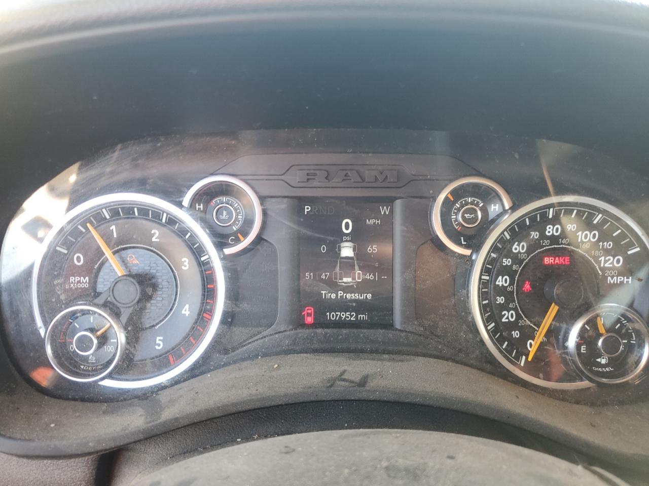 2019 RAM 3500 VIN 3C63RRGL2KG668329 Copart auction photo, rear end / front end damage thumbnail 9