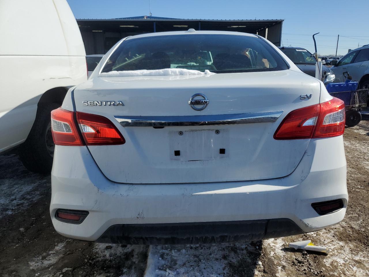 2017 Nissan Sentra VIN 3N1AB7AP0HY346900 Copart auction photo, rear end / side damage thumbnail 6