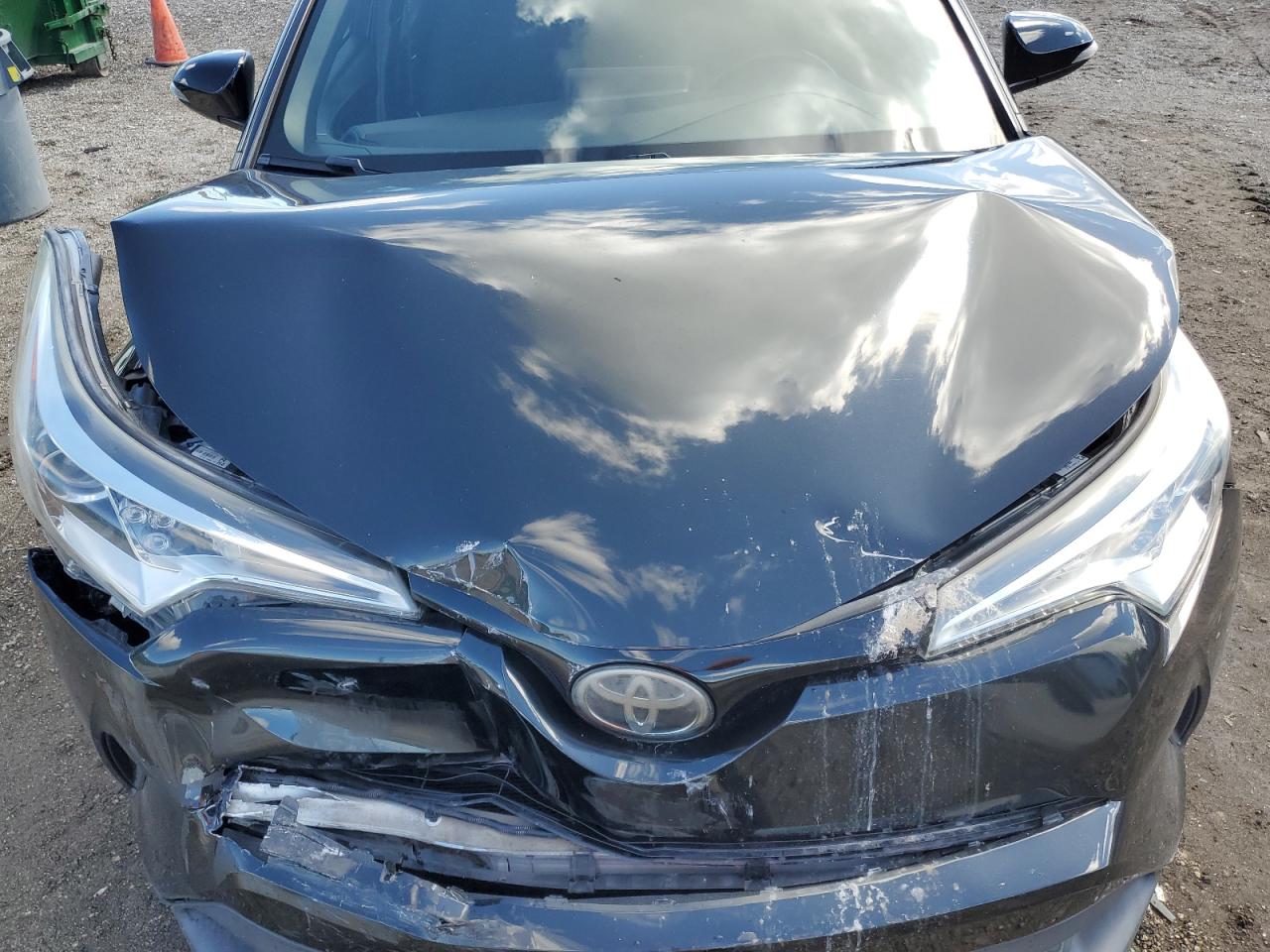 2018 Toyota C-HR VIN NMTKHMBX3JR013681 Copart auction photo, all over damage thumbnail 11