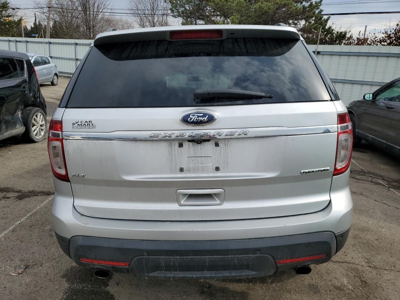 2014 Ford Explorer VIN 1FM5K7D86EGB41447 Copart auction photo, front end / undercarriage damage thumbnail 6