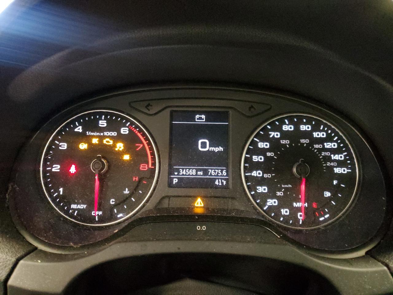 2018 Audi A3 VIN WAUAUGFF9J1048490 Copart auction photo, front end damage thumbnail 9