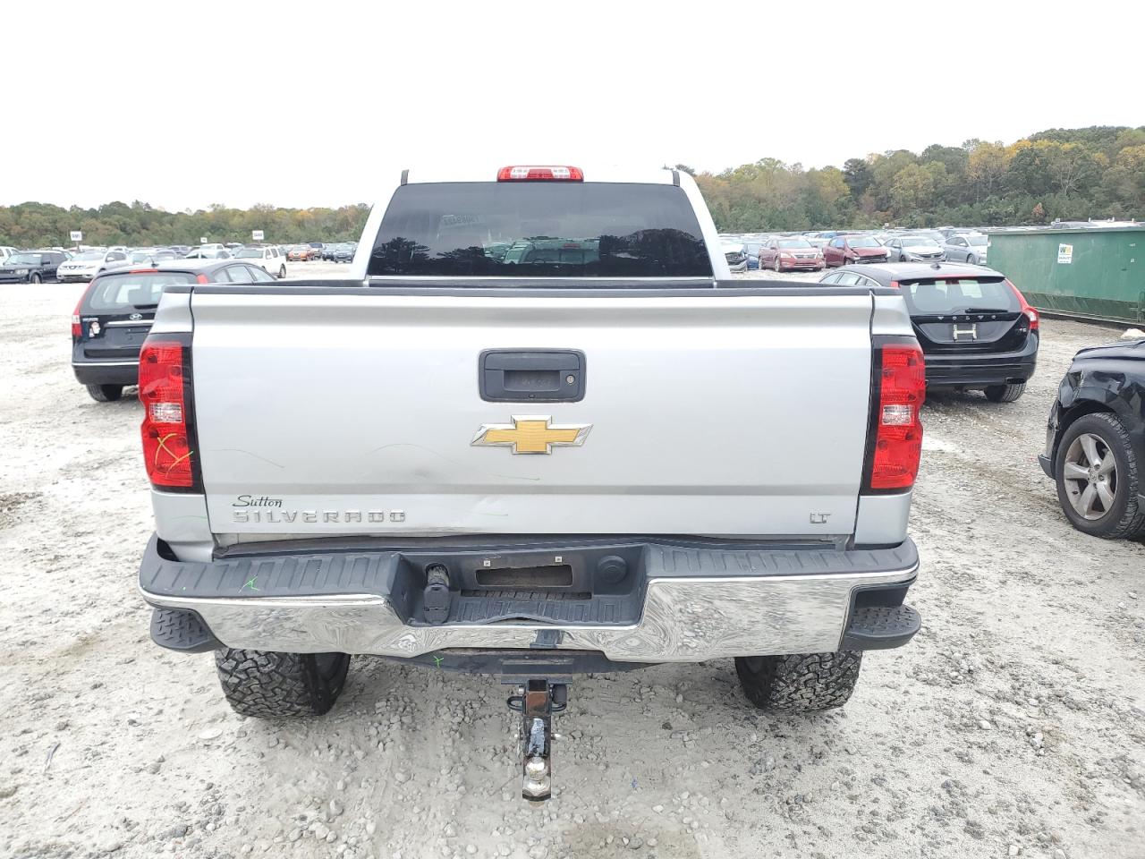 2018 Chevrolet Silverado VIN 1GCVKREC6JZ273741 Copart auction photo, rear end / minor dent/scratches damage thumbnail 6