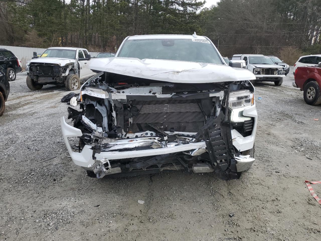 2023 Chevrolet Silverado VIN 2GCUDGED4P1154705 Copart auction photo, front end damage thumbnail 5